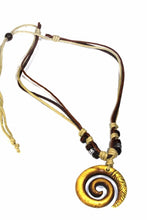 Load image into Gallery viewer, Tribal Spiral Boho Style Necklace