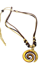Load image into Gallery viewer, Tribal Spiral Boho Style Necklace
