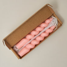 Load image into Gallery viewer, 2pc Spiral Candles Scented Candle Decorative Candles Taper Candles