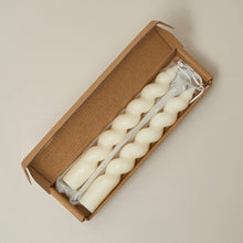 Load image into Gallery viewer, 2pc Spiral Candles Scented Candle Decorative Candles Taper Candles
