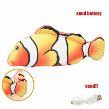 Load image into Gallery viewer, Cat Toys Electric Fish With USB Charging Built In Lithium Battery