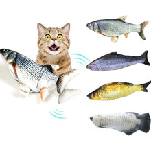 Load image into Gallery viewer, Cat Toys Electric Fish With USB Charging Built In Lithium Battery