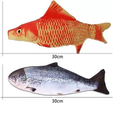 Load image into Gallery viewer, Cat Toys Electric Fish With USB Charging Built In Lithium Battery