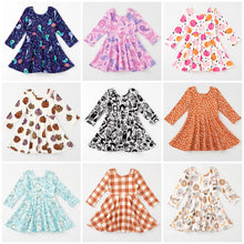 Load image into Gallery viewer, Exclusive Girlymax Fall Halloween Baby Girls Chlidren Kids Clothing