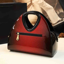 Load image into Gallery viewer, Fashion Women Evening Tote Bag Luxury Patent Leather Handbag Floral