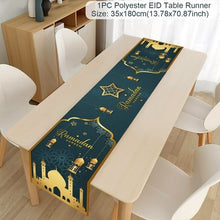Load image into Gallery viewer, Ramadan Table Decorations | Table Runner Eid Mubarak | Muslim