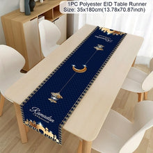 Load image into Gallery viewer, Ramadan Table Decorations | Table Runner Eid Mubarak | Muslim
