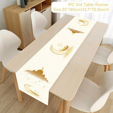 Load image into Gallery viewer, Ramadan Table Decorations | Table Runner Eid Mubarak | Muslim