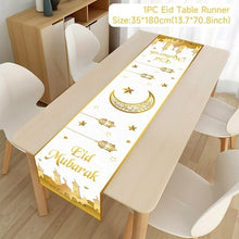 Load image into Gallery viewer, Ramadan Table Decorations | Table Runner Eid Mubarak | Muslim