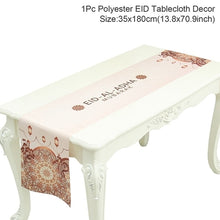 Load image into Gallery viewer, Ramadan Table Decorations | Table Runner Eid Mubarak | Muslim