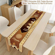 Load image into Gallery viewer, Ramadan Table Decorations | Table Runner Eid Mubarak | Muslim