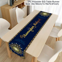 Load image into Gallery viewer, Ramadan Table Decorations | Table Runner Eid Mubarak | Muslim