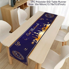 Load image into Gallery viewer, Ramadan Table Decorations | Table Runner Eid Mubarak | Muslim