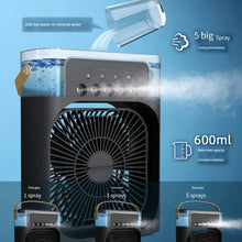 Load image into Gallery viewer, Air Humidifier Cooling USB Fan Water Mist small refrigeration air