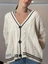 Load image into Gallery viewer, Deeptown Y2K Vintage Swift Knitted Cardigan Women Autumn Tay Star