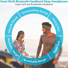 Load image into Gallery viewer, Wireless Bluetooth Headphones Sleeping Headband Headphones Headscarf