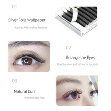 Load image into Gallery viewer, NAGARAKU 5D W Shape Big Bundle Eyelash Extension Mega Volume Premade