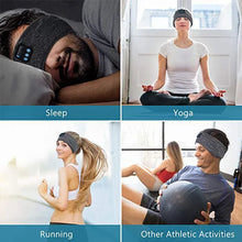 Load image into Gallery viewer, Wireless Bluetooth Headphones Sleeping Headband Headphones Headscarf