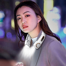 Load image into Gallery viewer, Innovative LED equipped Wearable Fan