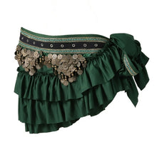 Load image into Gallery viewer, Tribal Bellydance Clothes Gypsy Costume Accessories Fringe Wrap Retro