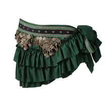 Load image into Gallery viewer, Tribal Bellydance Clothes Gypsy Costume Accessories Fringe Wrap Retro