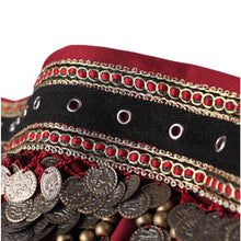 Load image into Gallery viewer, Tribal Bellydance Clothes Gypsy Costume Accessories Fringe Wrap Retro