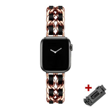 Load image into Gallery viewer, Women Wristband+cover For Apple Watch Band 76se 41 45 38/42mm Lady
