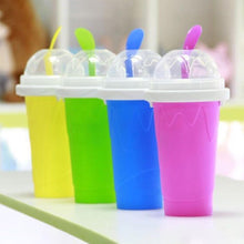 Load image into Gallery viewer, Slushy Maker Portable Travel Ice Cup Homemade Freeze Drinks Cup