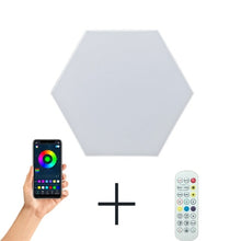 Load image into Gallery viewer, 1 20 PCS 5V USB APP LED Hexagonal Night Light For Indoor Home DIY