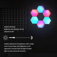 Load image into Gallery viewer, 1 20 PCS 5V USB APP LED Hexagonal Night Light For Indoor Home DIY