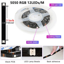 Load image into Gallery viewer, 10M 5M Led Strip Light RGB Infrared Bluetooth ontroller luces Luminous