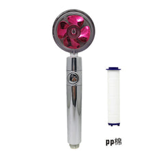 Load image into Gallery viewer, 2021 Shower Head Water Saving Flow 360 Degrees Rotating With Small Fan