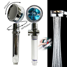Load image into Gallery viewer, 2021 Shower Head Water Saving Flow 360 Degrees Rotating With Small Fan