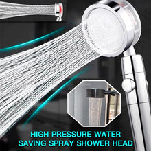 Load image into Gallery viewer, 2021 Shower Head Water Saving Flow 360 Degrees Rotating With Small Fan
