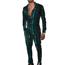 Load image into Gallery viewer, 2022 Men's Set Men Pants Suit Digital Print Colorful Colorfast Full