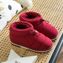 Load image into Gallery viewer, 2022 new winter leisure children's bag and cotton slippers girls and