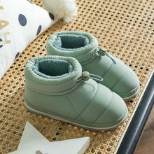 Load image into Gallery viewer, 2022 new winter leisure children's bag and cotton slippers girls and
