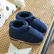 Load image into Gallery viewer, 2022 new winter leisure children's bag and cotton slippers girls and