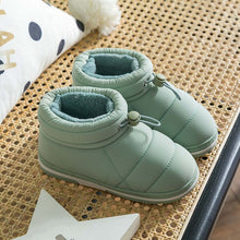 Load image into Gallery viewer, 2022 new winter leisure children's bag and cotton slippers girls and