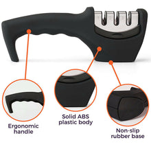 Load image into Gallery viewer, KNIFE SHARPENER Ceramic Tungsten Kitchen Knives Blade Sharpening