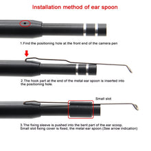 Load image into Gallery viewer, USB Ear Cleaning Tool HD Visual Ear Spoon Multifunctional Earpic
