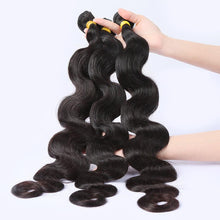 Load image into Gallery viewer, 10A Grade 1/3/4 Body Wave Peruvian Human Hair Bundles