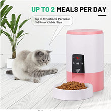 Load image into Gallery viewer, 3.5L Automatic Pet Feeder Smart Food Dispenser For Cats Dogs Timer