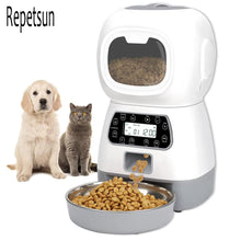 Load image into Gallery viewer, 3.5l Automatic Pet Feeder Smart Food Dispenser For Cats Dogs Timer