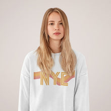 Load image into Gallery viewer, Womens NYC Retro 70's Crewneck Sweatshirt