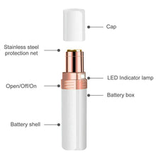 Load image into Gallery viewer, Women's Facial Hair Remover Electric Eyebrow Trimmer Epilator New
