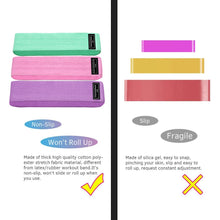 Load image into Gallery viewer, 3PCS/Lot Fitness Rubber Band Elastic Yoga Resistance Bands Set Hip