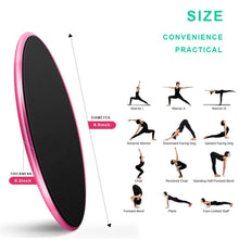 Load image into Gallery viewer, 2 PCS Fitness Gliders Workout Bums Leg Slide Discs Core Exercise