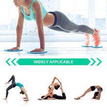 Load image into Gallery viewer, 2 PCS Fitness Gliders Workout Bums Leg Slide Discs Core Exercise