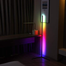 Load image into Gallery viewer, RGB Corner Floor Lamp Modern Simple LED Rod Floor Lamps Living Room SP